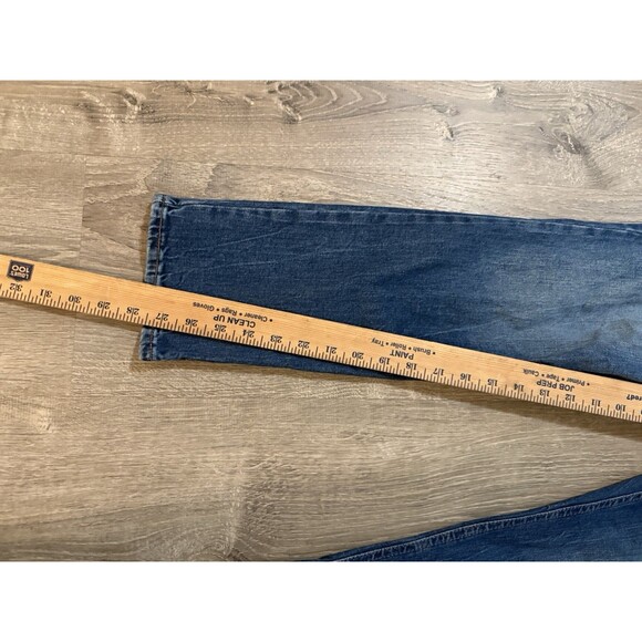 Gap Maternity Stretch Denim Jean Bib Overalls Size S Pockets 27 inch Inseam - Picture 5 of 8